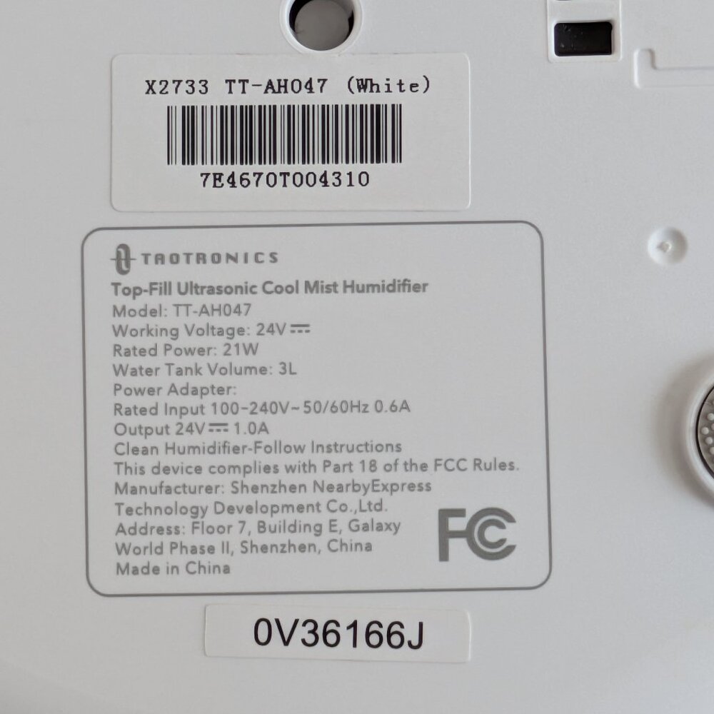 Cool Mist Ultrasonic Humidifier - Picture 4 of 7